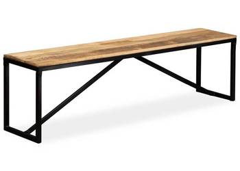 vidaXL Ławka z drewna mango, 160x35x45 cm (SKU:244904)