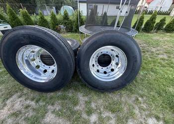 Felgi Alcoa autobus ciężarówka komplet 295/80/22.5 nowe Michelin