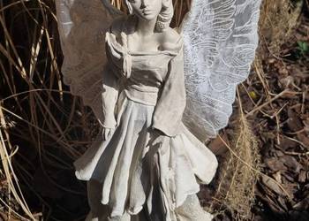 Piękny anioł w kolorze ecru. Anioł na zamówienie Piękny anioł w kolorze ecru. Anioł na zamówienie