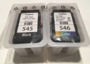 Dwa nowe, oryginalne tusze CANON PG-545 czarny + CL-546 kolor