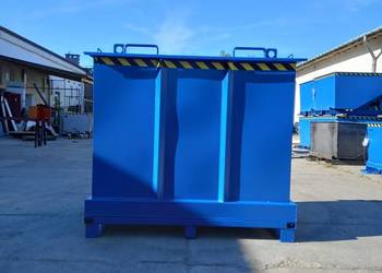 Kontener z otwieranym dnem PMD 1300 L produkt polski