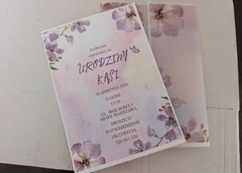 Ręcznie robione zaproszenia okolicznościowe handmade