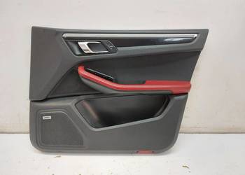 PORSCHE MACAN S 95B Tapicerka boczek drzwi przód prawy BOSE UK RHD