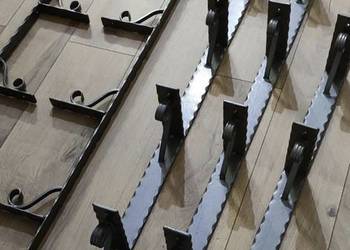 Rustykalne półki na książki wsporniki do półek