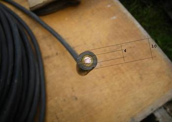 sprzedam miedziany kabel elektryczny