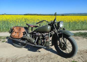 Indian 741B Scout. Wczesny model z 1942 r. SPRAWNY