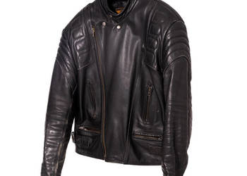 Kurtka męska motocyklowa, skórzana Ledmar - rozmiar XXL