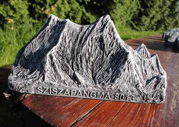 Sziszapangma - relief , Korona Himalajów