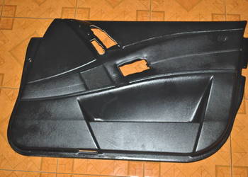Poszycie drzwi prawy przód BMW E60 E61 CZARNA SKÓRA