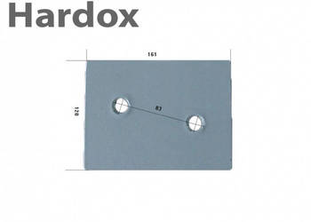 Nakładka HARDOX części do pługa UNIA grudziądz TUR IBIS VIS