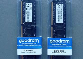 Pamięć RAM Goodram DDR 8GB 1600 MHz CL11 DIMM DR