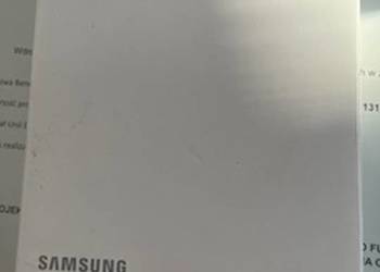 Syndyk sprzeda tablety Samsung Galaxy Tab A6 z tablicą informacyjną