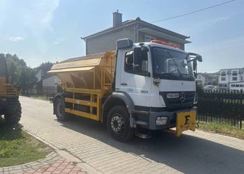 Mercedes Axor 1824 4x2 2010 Piaskarka solarka pług econ schmidt euro5