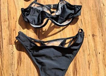 nowy czarny strój kąpielowy rozmiar brak metki