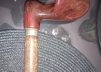 Piękna,stara laska z uchwytem ergonomicznym