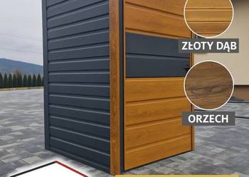 ZŁOTY DĄB / GRAFIT / TOALETA /WC na budowę - działkę/Garaż - Maj-Blach