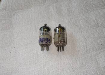 Lampy elektronowe: EAA91 (sparowane), cena za 2 szt.