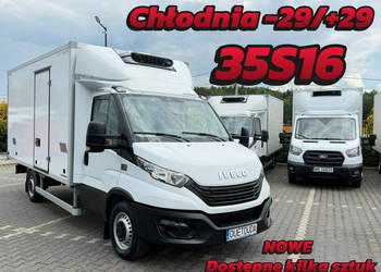Iveco Daily 35S16 V 2024r CHŁODNIA -29/+29 8-Palet Salon PL Na Gwarancji D…