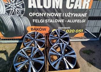 A971#Alufelgi uzywane 18" 5x114,3 Nissan Qashqai Leaf  Rague +czujniki