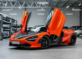 McLaren 720S Spider Spider. Krajowy. MSO Carbon. MG Motorsport. FV 23%.