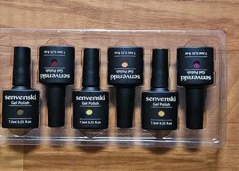 Zestaw 6 lakierów hybrydowych Senvenski 7,3 ml UV/LED