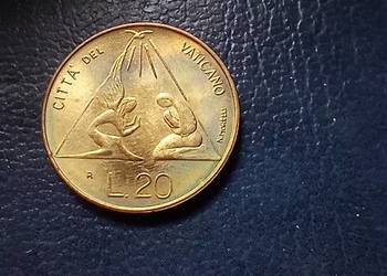 Stare monety 20 lir 1983 Watykan