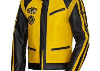Spirit Motors Classic 4.0 Yellow kurtka motocyklowa skórzana roz XL