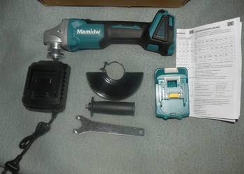 SZLIFIERKA KĄTOWA AKUMULATOROWA 18V 125MM