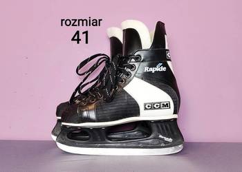 Łyżwy CCM hokejowe - rozmiar 41 - 26 cm [#92]