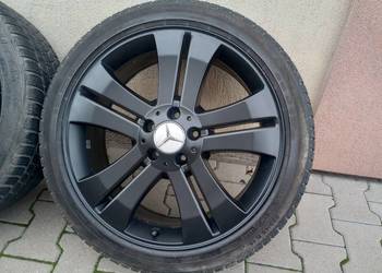 Koła 19 Cali 5x112 Zimowe Alufelgi Oryginalne Mercedes ML Felgi + Opony