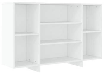 Szafka biała 120x30x75 cm materiał drewnopochodny WM-809620