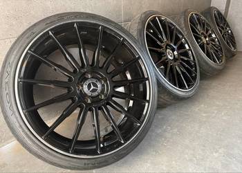 20 cali Mercedes c257 w219 w218 e55 w212 felgi koła komplet 5x112 ET34 9J A
