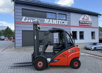 Gazowy wózek widłowy LPG Linde H30T-02 Prezsuw boczny / BD-2332