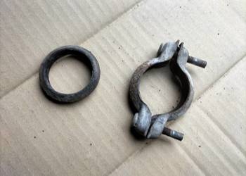 AUDI 80 B4 80B4 2.0 UCHWYT OBEJMA ŁĄCZNIK PIERŚCIEŃ  TŁUMIKA
