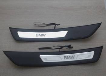Listwy Progowe BMW /Podświetlane/ Stan Idealny