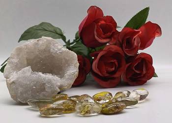 Kolekcjonerski kwarc fantomowy odcień żółty 18mm #8