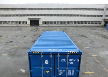 20-stopowy niebieski kontener transportowy