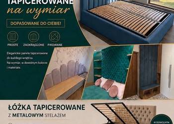 Panele i łóżka tapicerowane na wymiar