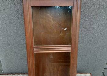 Szafka skrzynia obudowa starego zegara witrynka E252