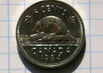 5 CENTÓW ( 5 CENTS ) 1984 ROK - KANADA 5 CENTÓW ( 5 CENTS ) 1984 ROK - KANADA
