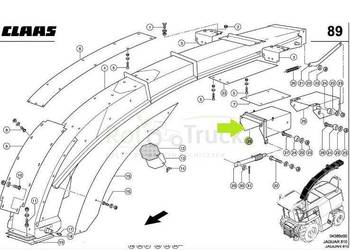 KOŃCÓWKA TUNELU CLAAS JAGUAR 800 0788020
