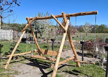 Huśtawka ogrodowa solidna