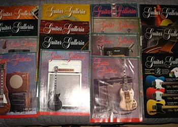 Guitar Galleria 15 issues 1999-2003 - biuletyny sprzedaży gitar