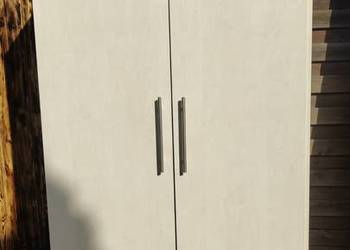 Duża szafa 2-drzwiowa biurowa z drążkiem PROMOCJA!