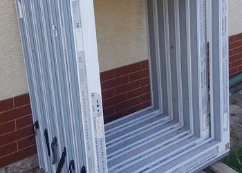 Nowe okna PCV bez szyb 92x112, 100x112