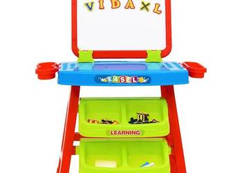 vidaXL Biurko dla dzieci ze sztalugą 3-w-1(SKU:80341)