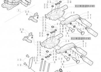 New Holland T6010 T6090 T6070 Zawór kolektora 87559221