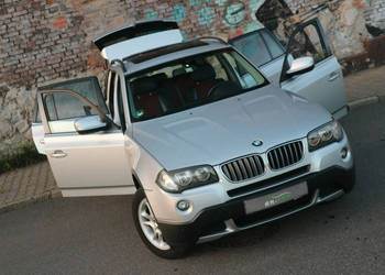 BMW X3 xDrive18d 4x4-Panorama-Skóra-Grzane Fotele-Szyberdach-Alufelgi E83 …
