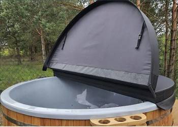 Pokrywa Termiczna do Balii Jacuzzi Czarna Ø200 cm KURIER Gratis