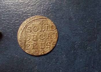 Stare monety 1 szyling 1658 Niemcy srebro